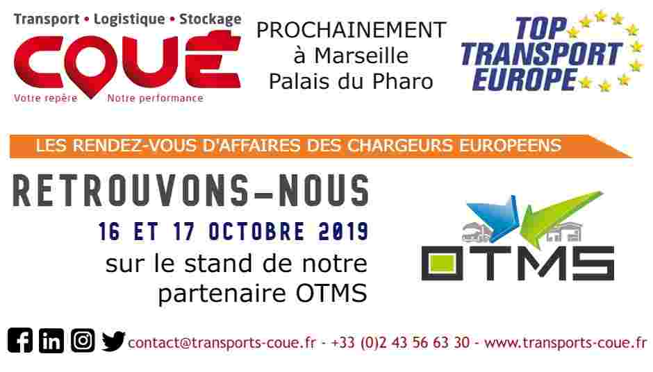 Transports Coué au Top Transport Europe 2019