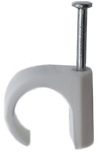 UV resistant cable clips for round cable